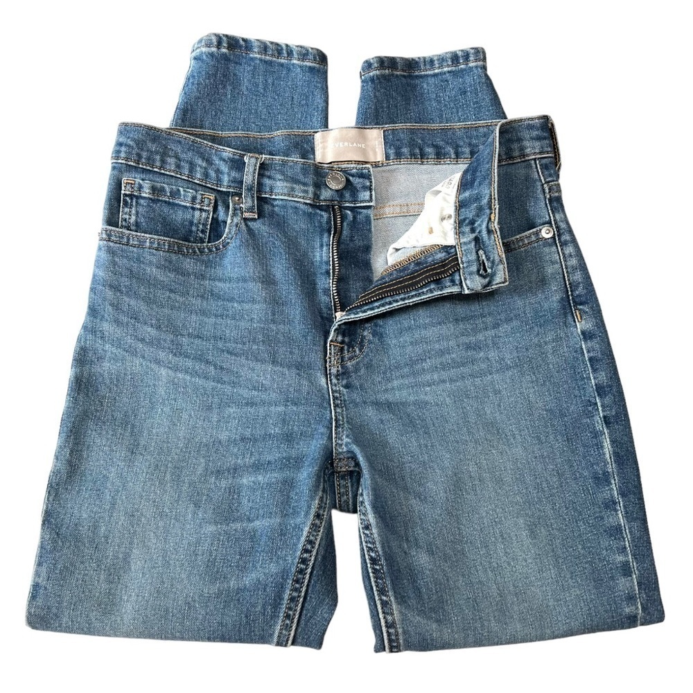 Everlane The Perfect High Rise Ankle Skinny Denim Jeans Women’s 28 - Picture 8 of 13
